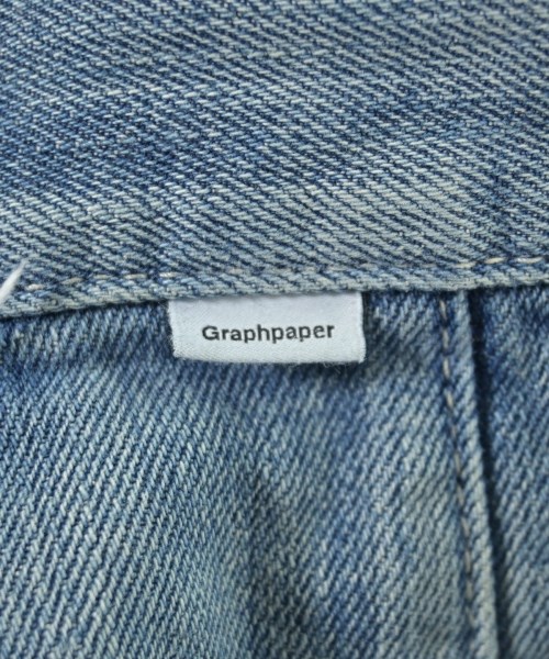 Graphpaper（グラフペーパー）デニムパンツ 青 サイズ:1(S位) メンズ/2200701122010