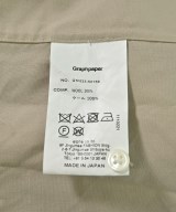 Graphpaper（グラフペーパー）カジュアルシャツ ベージュ サイズ:F メンズ/2200699349147