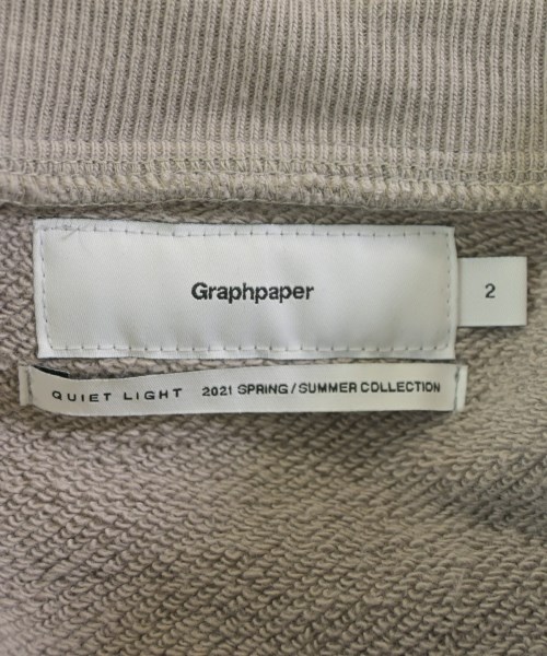 Graphpaper（グラフペーパー）スウェット グレー サイズ:2(M位) メンズ/2200655179047
