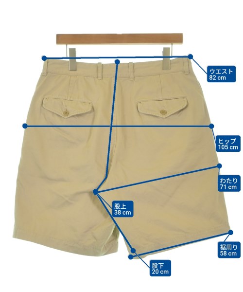 Graphpaper（グラフペーパー）ショートパンツ ベージュ サイズ:2(M位) メンズ/2200656260065