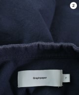 Graphpaper（グラフペーパー）カジュアルシャツ 紺 サイズ:F メンズ/2200654834053