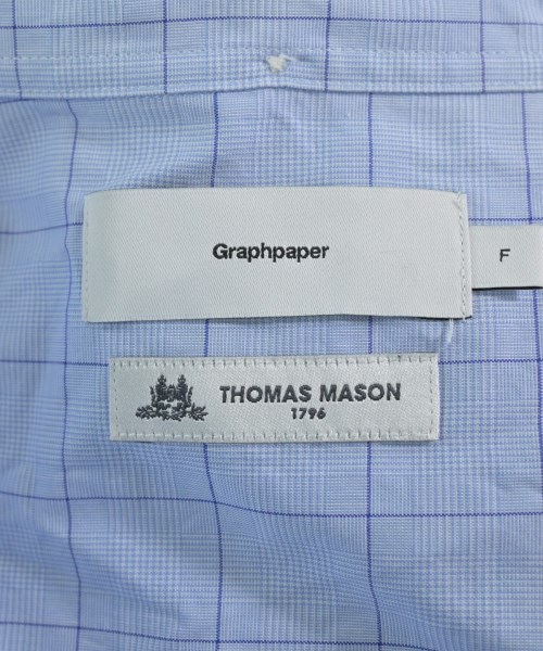 Graphpaper（グラフペーパー）カジュアルシャツ 青 サイズ:F メンズ/2200654834077