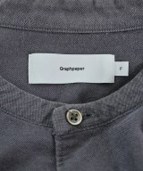 Graphpaper（グラフペーパー）カジュアルシャツ グレー サイズ:F メンズ/2200654834084