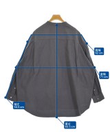 Graphpaper（グラフペーパー）カジュアルシャツ グレー サイズ:F メンズ/2200654834084