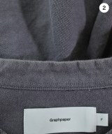 Graphpaper（グラフペーパー）カジュアルシャツ グレー サイズ:F メンズ/2200654834084