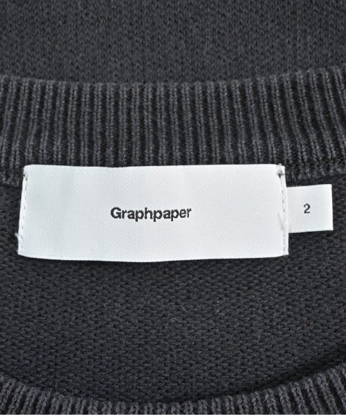 Graphpaper（グラフペーパー）ニット・セーター グレー サイズ:2(M位) メンズ/2200657151041
