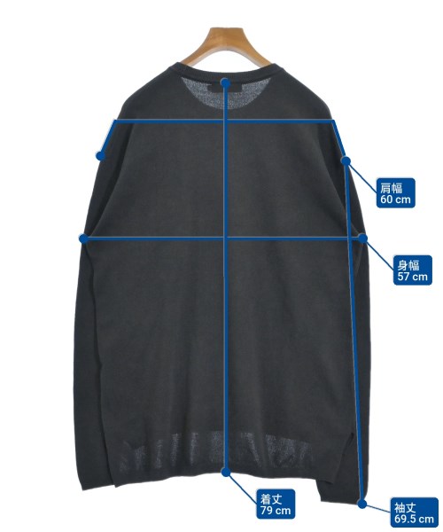 Graphpaper（グラフペーパー）ニット・セーター グレー サイズ:2(M位) メンズ/2200657151041