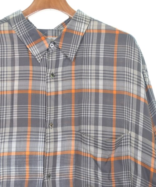 Graphpaper（グラフペーパー）カジュアルシャツ グレー サイズ:F メンズ/2200651332088