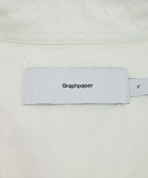 Graphpaper（グラフペーパー）カジュアルシャツ 白 サイズ:F メンズ/2200651332095
