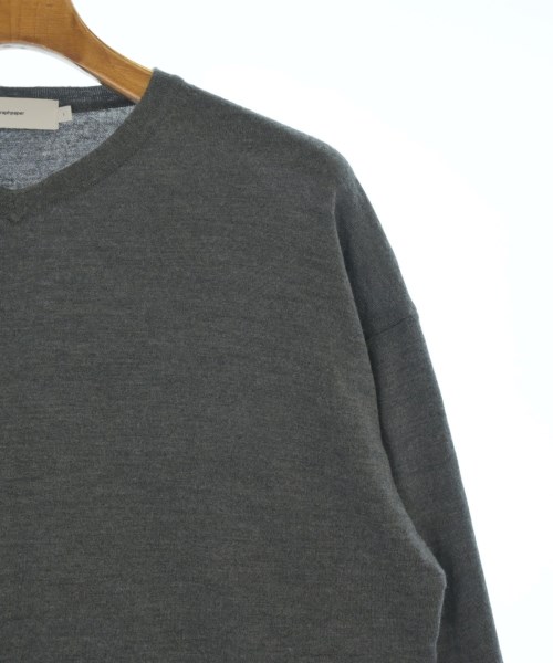 Graphpaper（グラフペーパー）ニット・セーター グレー サイズ:1(S位) メンズ/2200655436027