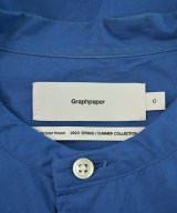 Graphpaper（グラフペーパー）カジュアルシャツ 青 サイズ:0(XS位) メンズ/2200658168093
