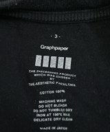 Graphpaper（グラフペーパー）Tシャツ・カットソー 黒 サイズ:3(L位) メンズ/2200654802045