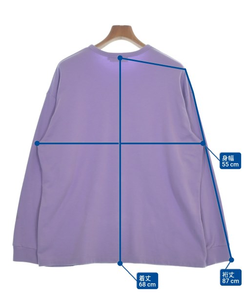 Graphpaper（グラフペーパー）スウェット 紫 サイズ:1(S位) メンズ/2200656276066