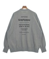 Graphpaper（グラフペーパー）スウェット グレー サイズ:S メンズ/2200659488053