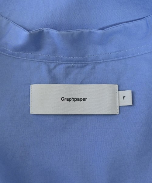 Graphpaper（グラフペーパー）カジュアルシャツ 青 サイズ:F メンズ/2200660435039