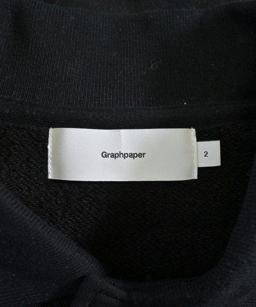 Graphpaper（グラフペーパー）スウェット 黒 サイズ:2(M位) メンズ/2200661815038