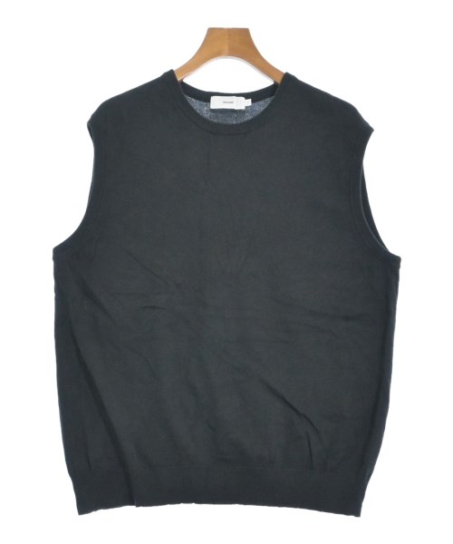 Graphpaper(グラフペーパー)ベスト 黒 サイズ:1(S位)/2200659679123