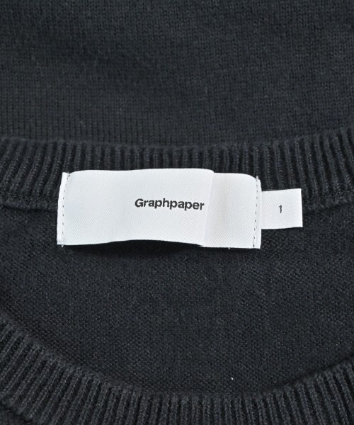 Graphpaper（グラフペーパー）ベスト 黒 サイズ:1(S位) メンズ/2200659679123