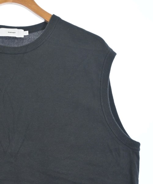 Graphpaper（グラフペーパー）ベスト 黒 サイズ:1(S位) メンズ/2200659679123