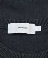 Graphpaper（グラフペーパー）ベスト 黒 サイズ:1(S位) メンズ/2200659679123