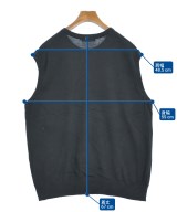 Graphpaper（グラフペーパー）ベスト 黒 サイズ:1(S位) メンズ/2200659679123