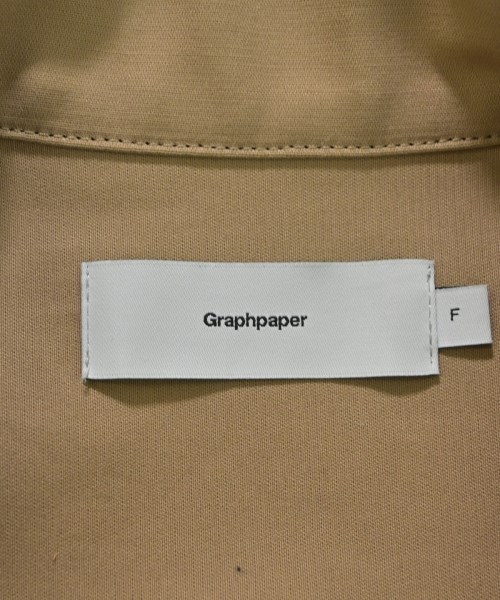 Graphpaper（グラフペーパー）カジュアルシャツ ベージュ サイズ:F メンズ/2200662293019