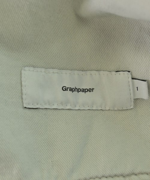 Graphpaper（グラフペーパー）デニムパンツ グレー サイズ:1(S位) メンズ/2200710525017