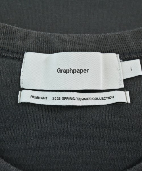 Graphpaper（グラフペーパー）Tシャツ・カットソー グレー サイズ:1(S位) メンズ/2200711200050