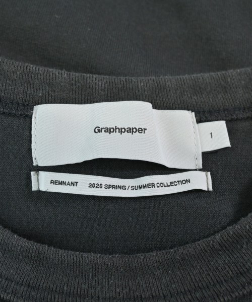 Graphpaper（グラフペーパー）Tシャツ・カットソー グレー サイズ:1(S位) メンズ/2200711200067