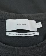 Graphpaper（グラフペーパー）Tシャツ・カットソー グレー サイズ:1(S位) メンズ/2200711200067