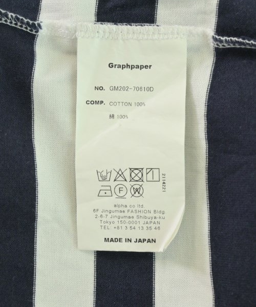 Graphpaper（グラフペーパー）Tシャツ・カットソー 白 サイズ:2(M位) メンズ/2200709258261