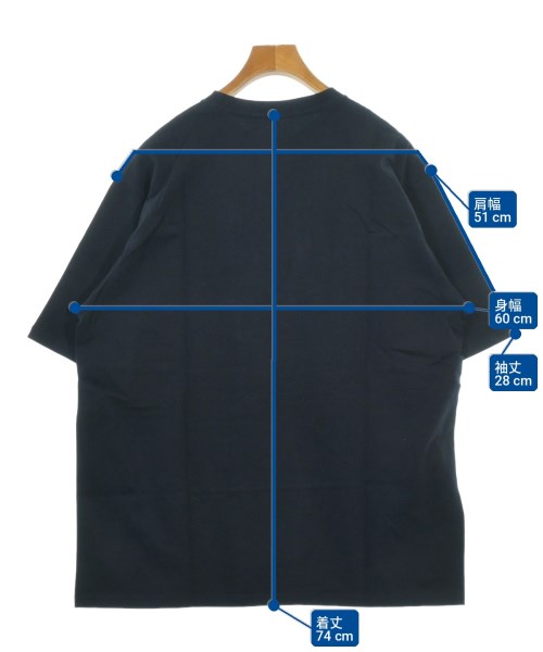 Graphpaper（グラフペーパー）Tシャツ・カットソー 紺 サイズ:4(XL位) メンズ/2200709258391