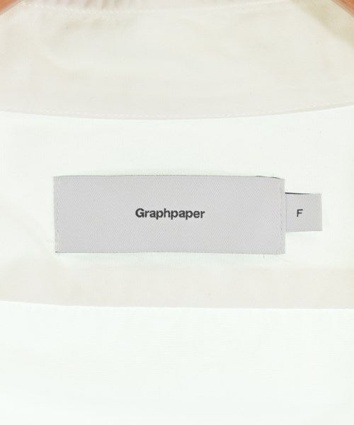 Graphpaper（グラフペーパー）カジュアルシャツ 白 サイズ:F メンズ/2200712778060