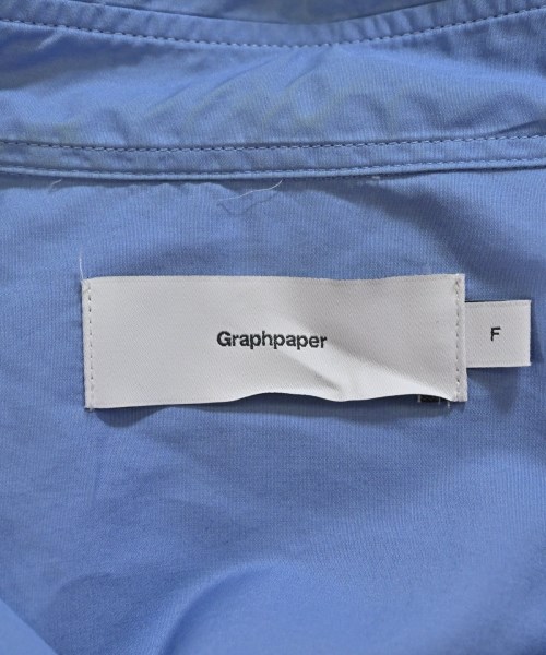 Graphpaper（グラフペーパー）カジュアルシャツ 青 サイズ:F メンズ/2200713011036