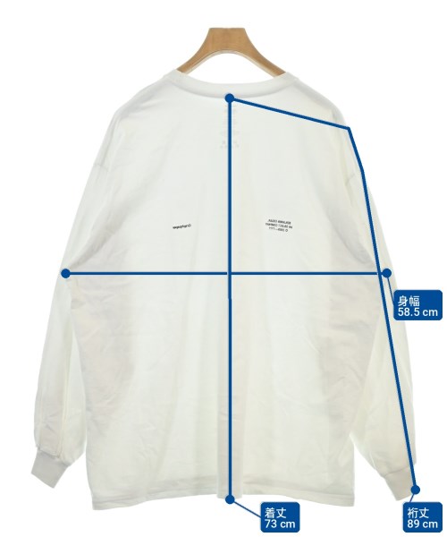 Graphpaper（グラフペーパー）Tシャツ・カットソー 白 サイズ:-(XL位) メンズ/2200712816106