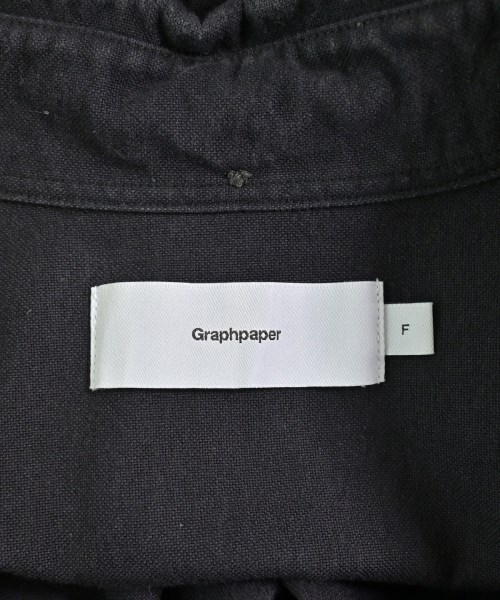 Graphpaper（グラフペーパー）カジュアルシャツ 黒 サイズ:F メンズ/2200713906080
