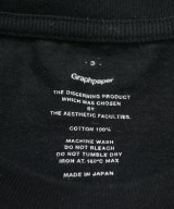 Graphpaper（グラフペーパー）Tシャツ・カットソー 黒 サイズ:3(L位) メンズ/2200714506043
