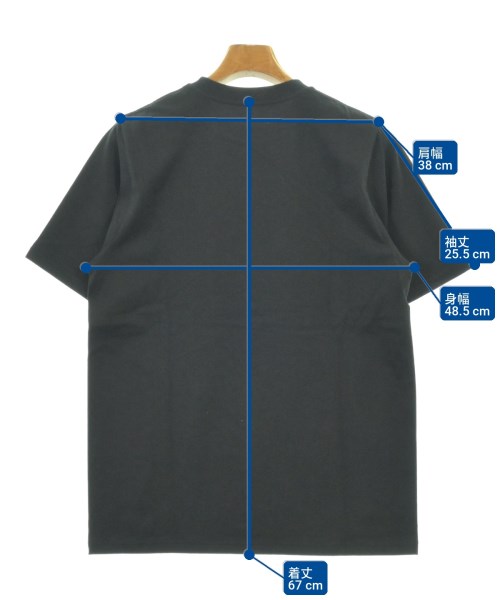 Graphpaper（グラフペーパー）Tシャツ・カットソー 黒 サイズ:1(S位) メンズ/2200714280127