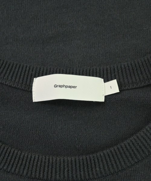 Graphpaper（グラフペーパー）ベスト 黒 サイズ:1(S位) メンズ/2200714979014