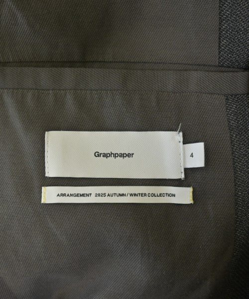 Graphpaper（グラフペーパー）テーラードジャケット グレー サイズ:4(XL位) メンズ/2200715401019