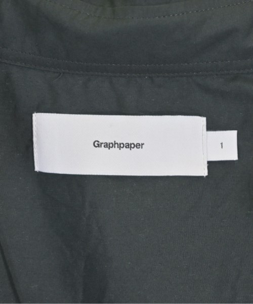 Graphpaper（グラフペーパー）カジュアルシャツ 黒 サイズ:1(S位) メンズ/2200715401088