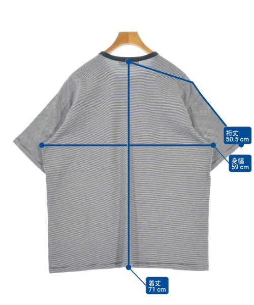 Graphpaper（グラフペーパー）Tシャツ・カットソー 黒 サイズ:1(S位) メンズ/2200713422108