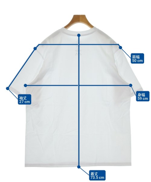 Graphpaper（グラフペーパー）Tシャツ・カットソー 白 サイズ:4(XL位) メンズ/2200713422115