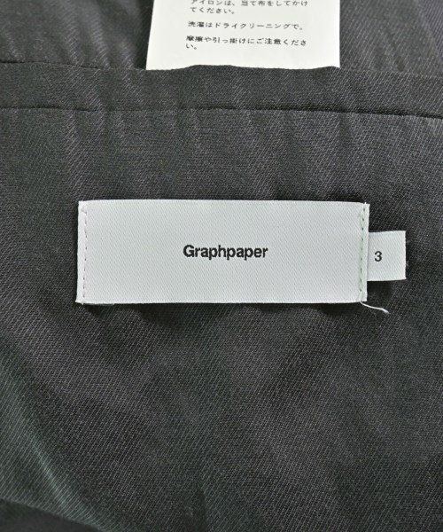 Graphpaper（グラフペーパー）カジュアルジャケット グレー サイズ:3(L位) メンズ/2200716449010
