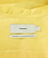 Graphpaper（グラフペーパー）カジュアルシャツ 黄 サイズ:1(S位) メンズ/2200711429093