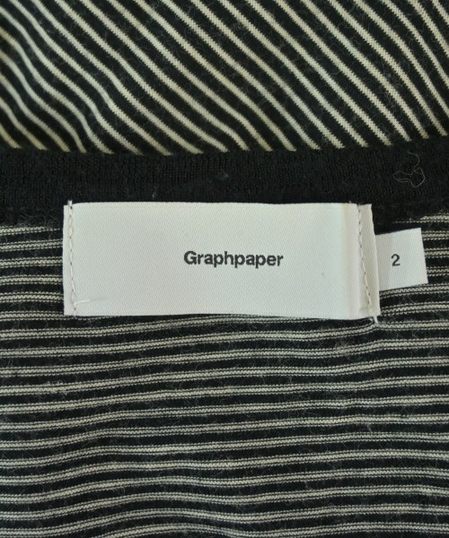 Graphpaper（グラフペーパー）Tシャツ・カットソー 黒 サイズ:2(M位) メンズ/2200717165018