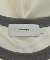 Graphpaper（グラフペーパー）Tシャツ・カットソー 白 サイズ:1(S位) メンズ/2200716843030