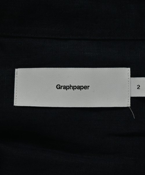 Graphpaper（グラフペーパー）カジュアルシャツ 黒 サイズ:2(M位) メンズ/2200717900015