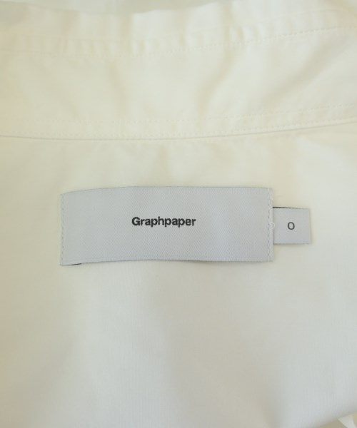 Graphpaper（グラフペーパー）カジュアルシャツ 白 サイズ:O メンズ/2200718319137