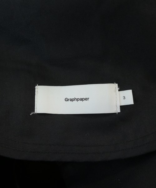 Graphpaper（グラフペーパー）スラックス 黒 サイズ:3(L位) メンズ/2200719387029
